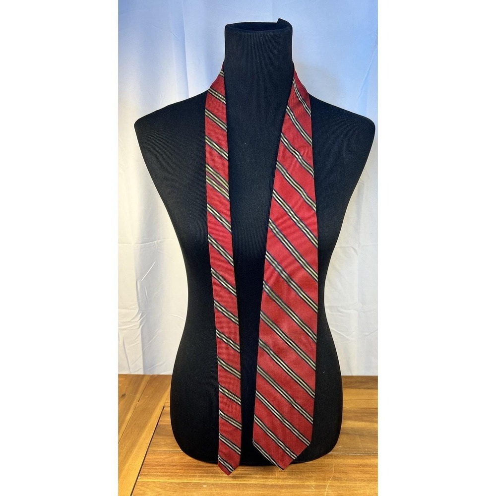 Brooks Brothers Makers Men's Tie 100% Silk Made in USA Vintage 58 Preppy - Picture 3 of 6